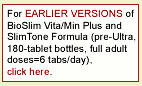 Earlier Versions of Formulas