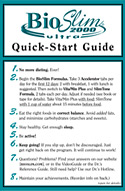 BioSlim Quick Start Guide